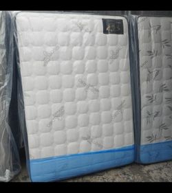 New 10" Mattress For Full Size Bed Orthopedic Bamboo Mattresses Only || Colchones Tamaño Matrimonial Ortopedicos Colchon Nuevo Para Cama