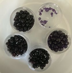 Genuine Amethyst Beads Lot – 234 Pieces – Unused, Never Worked With – Jewelry Making Supply
