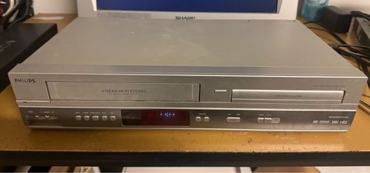 Philips DVD/VHS VCR Player Tested Working