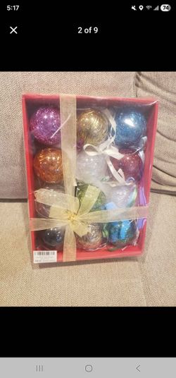 Brand New ornaments pack of 12

