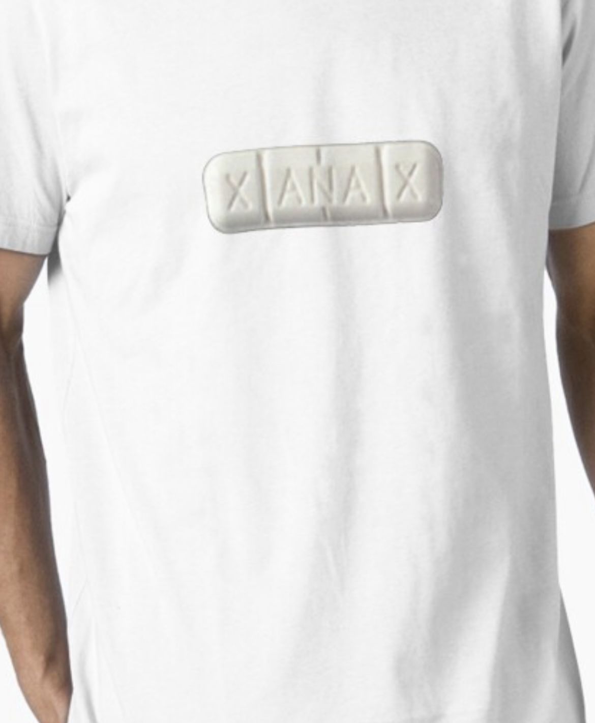 Xanax Bar T-Shirt Size 2XL Brand New Factory Sealed 100% Cotton Very Calming Shirt 
