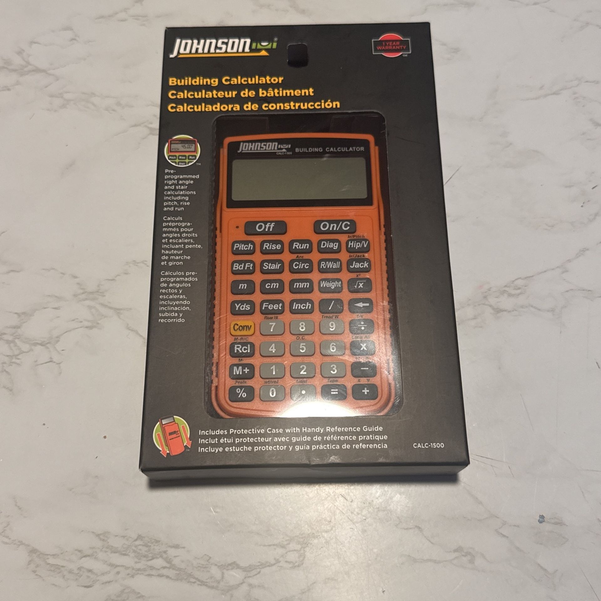 Johnson Building Calculator