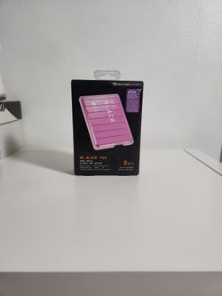 WD_BLACK 2TB Pink P10 Game Drive