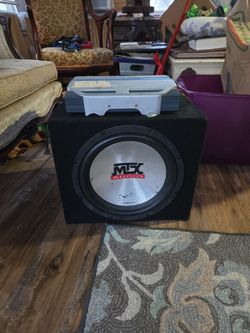 Car Speaker and Amp