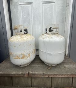 1 Full Propane Tank For Grill / BBQ - $60 Each