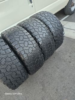 4 Used Tires Lt35x12.50r17 Toyo AT111 Open Country  $280.00