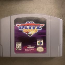 Blitz 2000 For Nintendo 64 MINT CONDITION!