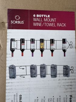 Brand New Wall Mount Wine/towel Rack