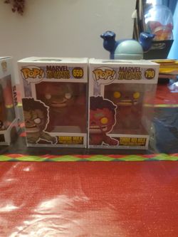 Zombie Hulk And Red Hulk