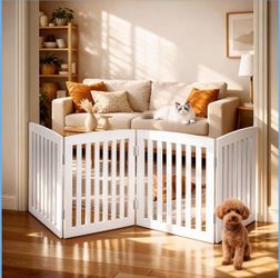 Dog gate 4 panels new