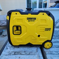 Champion 5500 watt remote start inverter generator