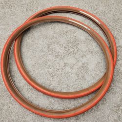 Panaracer Gravelking Tires 700x38c - Orange/Tan Wall