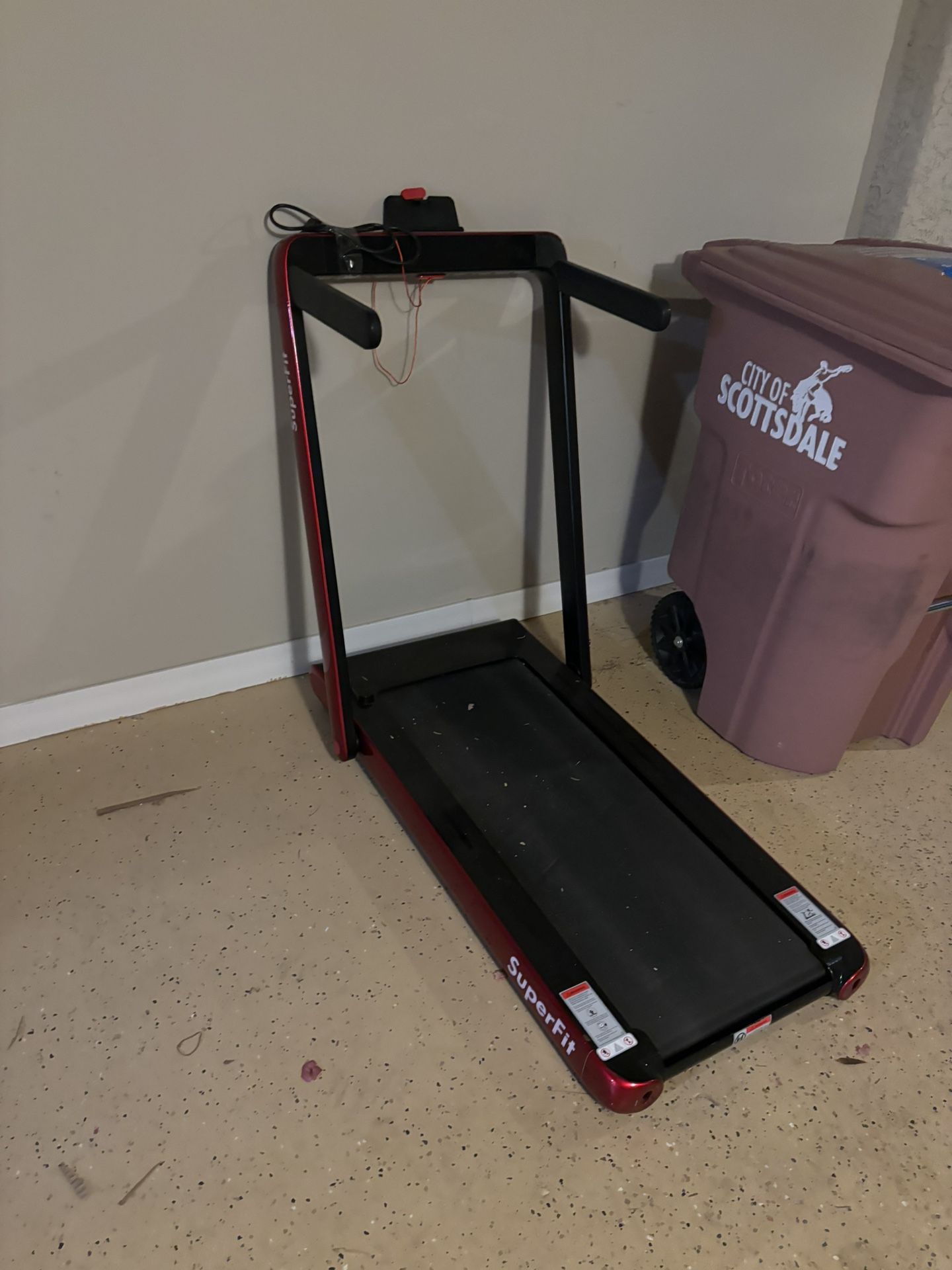 Small Semi Superfit Portable Treadmill