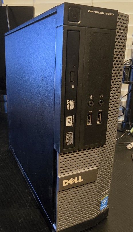 SlimLine DeskTop  🖥  DELL OptiPlex 3020 - 3.30GHz. CPU/8.0GB. RAM/256GB. SSD - Intel  Core  i5, DVD-RW, Windows 11 🔌 Work Excellent ✔️