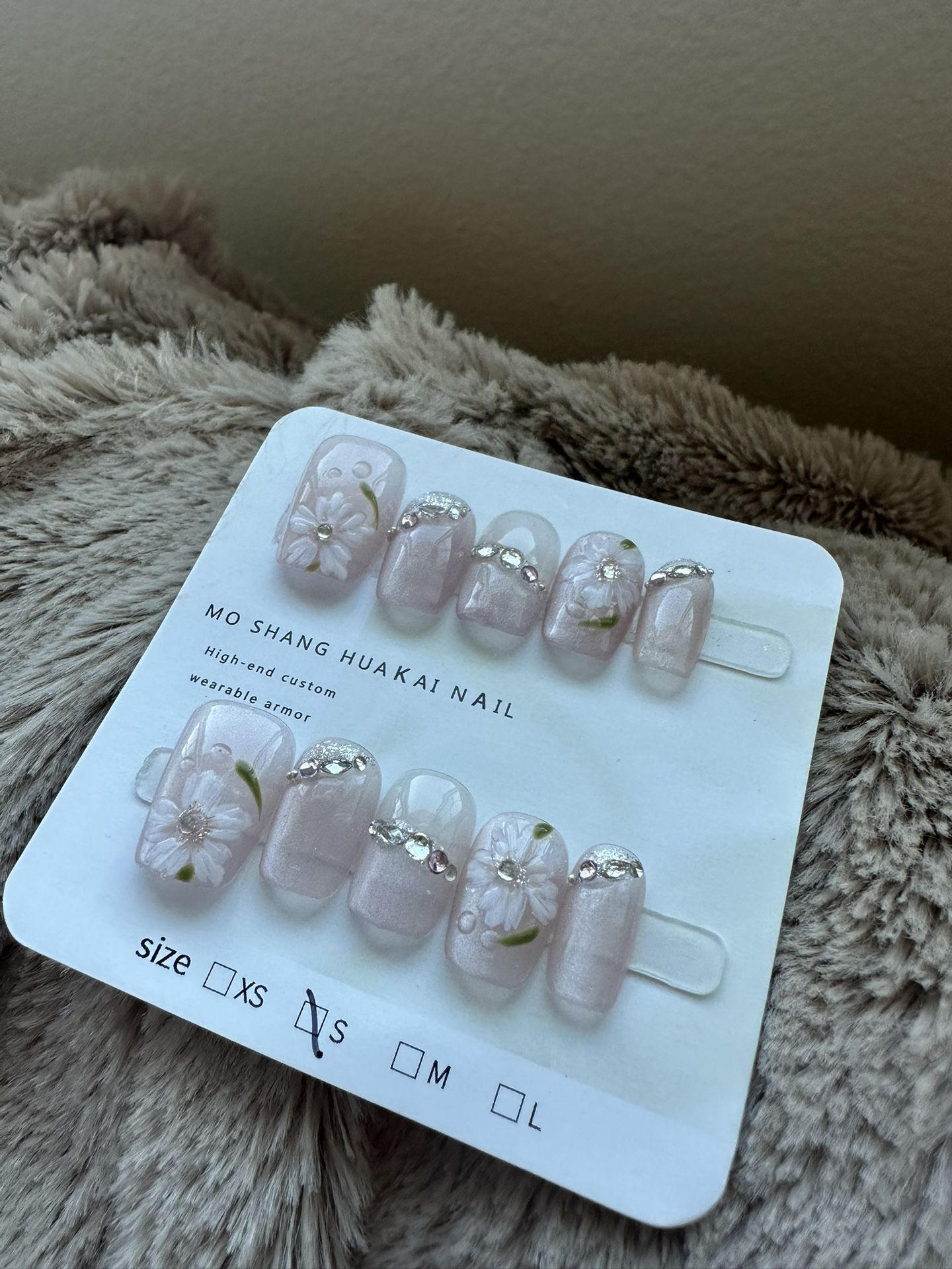 High Quality Handmade Press On Reusable Nail Art