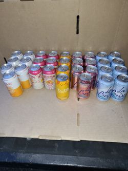 32 can of Flavored Sparkling Water