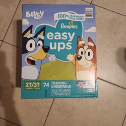 Pampers Easy UPS training Underwear W Wipes
