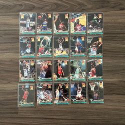 92-93’ Vintage Ultra Fleer Basketball Cards (1-20 COMPLETE  SET)
