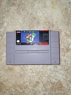 Super Mario World SNES Cartridge