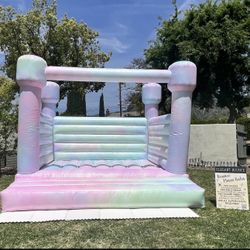 Multi-Color Princess Bounce House 