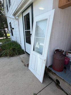 32x80 Larson Storm Door
