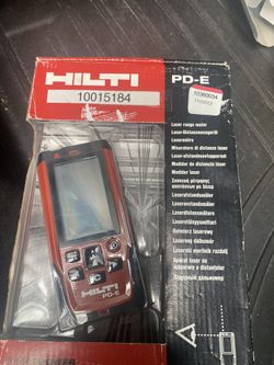 Hilti PD E  Laser Range Meter