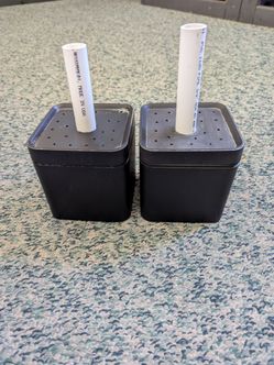 TWO NICE DIY AQUARIUM BOX FILTERS, EACH ONE GOOD FOR 20 GALLON TANKS