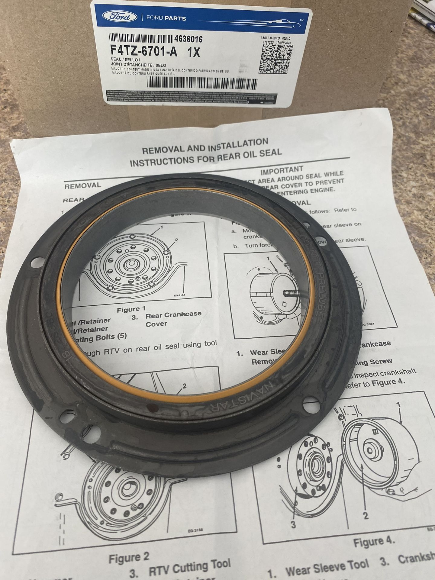 Ford Genuine Rear Main Seal