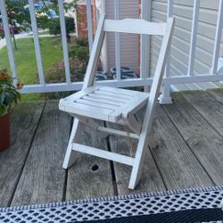 Small Wooden Chair 