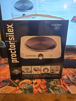 Proctor sixlex 1000 watt electric stove