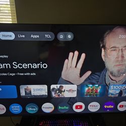 TCL 65 Inch Class T7 Series | 4K QLED HDR | 65T7, 2025 Model | 120HZ-144HZ High Brightness Smart Google TV Dolby Atmos Audio | Voice Remote Alexa Gami
