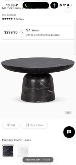 Coffee and Side table