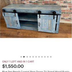 Barn Door Tv Stand 