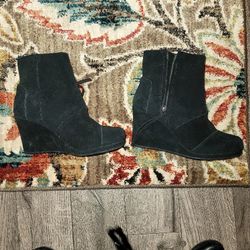 Womens Wedge Booties