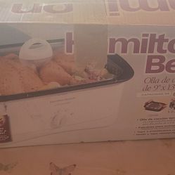 Hamilton Beach 9" x 13" inch 6 Quart Slow Cooker