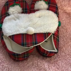 House  Shoes With Eye Mask New