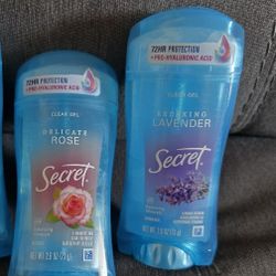 SECRET CLEAR GEL DEODORANT, TAKE 2 FOR $10