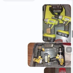 Tools, DeWalt, Rigid, Ryobi, Etc 