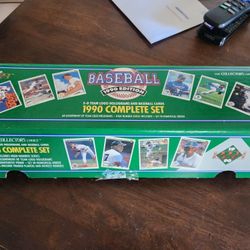 1990 Upper Deck Baseball Cards, Complete Set 