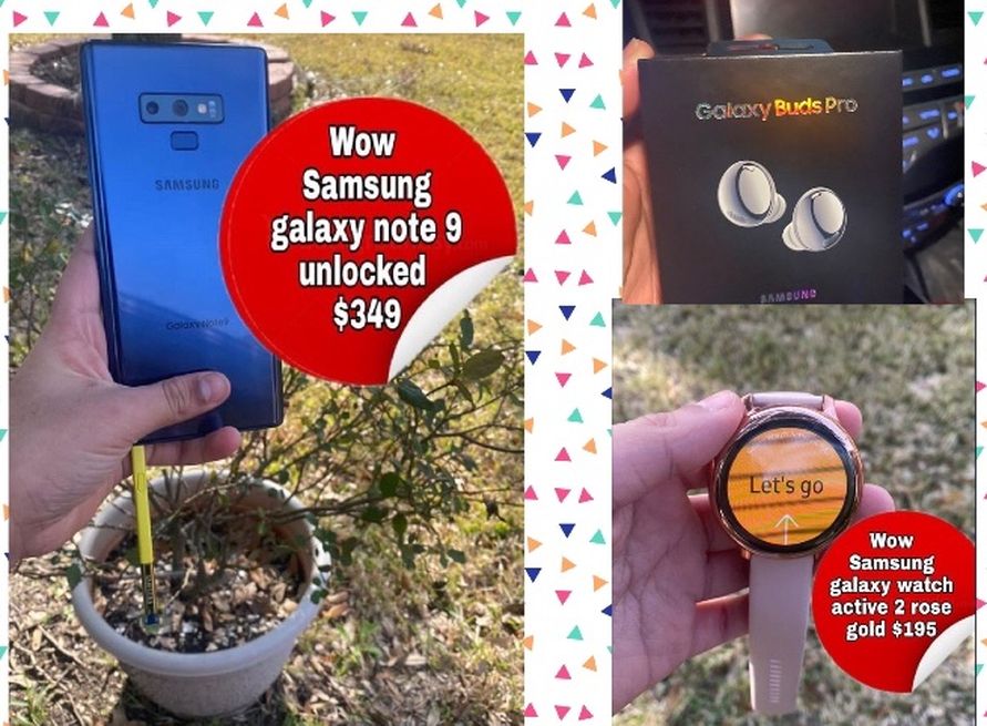 ULTIMATE BUNDLE: Samsung Galaxy Note 9 Unlocked Like New+ Samsung