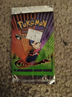 Vintage Pokemon Card Packaging