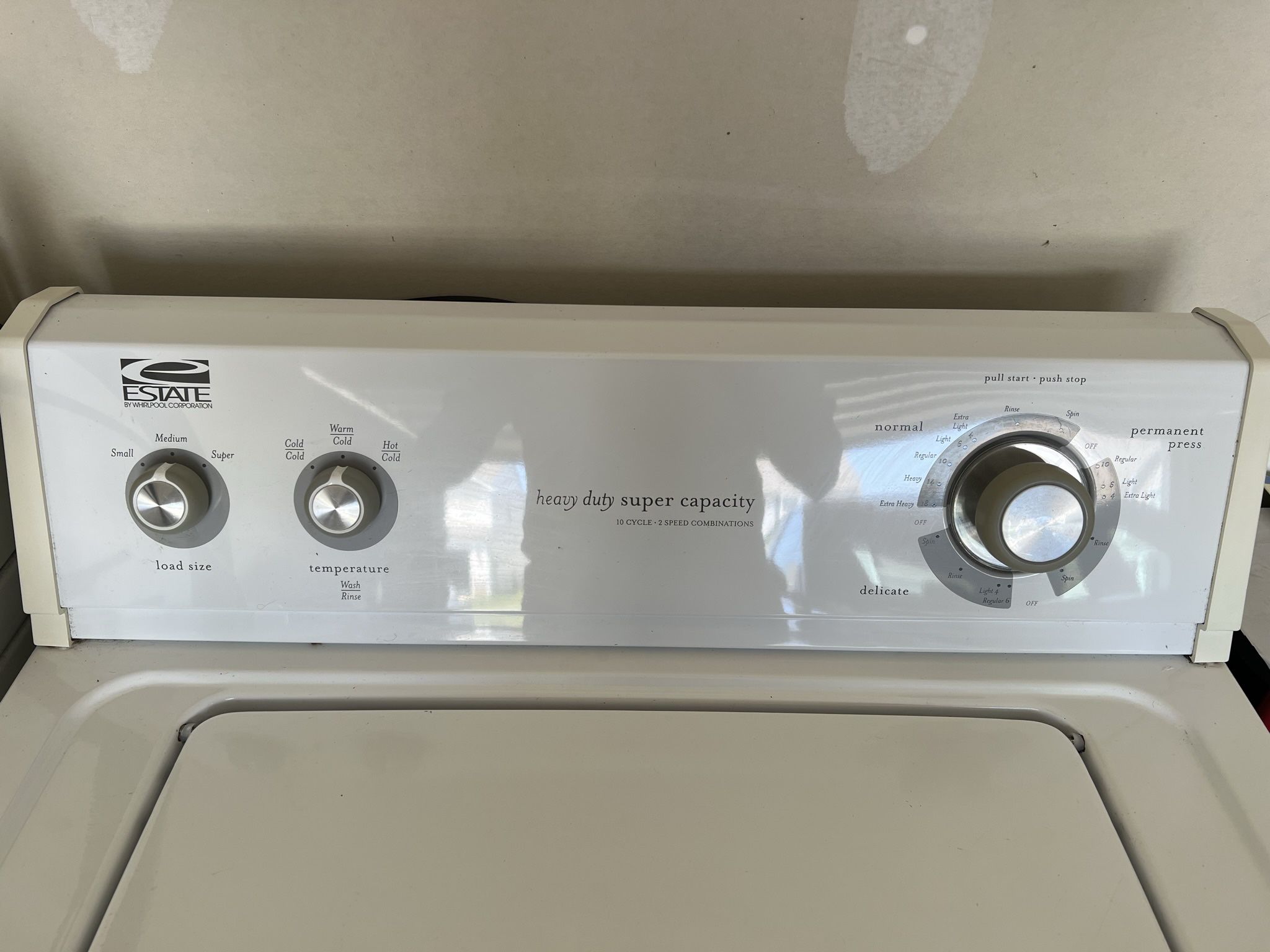 Whirlpool Estate Washer and Dryer Set