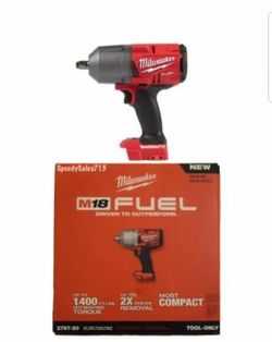 Milwaukee impact wrench 1\2 FUEL 18v (TOOL ONLY)