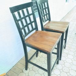 Set Off Two Barstools 