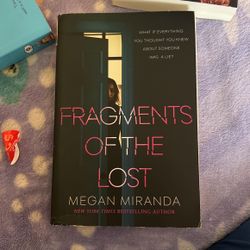 “Fragment Of The Lost” Book By Megan Miranda