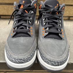 Nike Air Jordan 3 Retro Fear Night Stadium Total Orange 