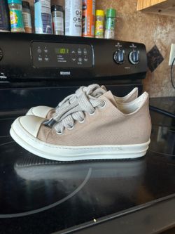 RICK OWENS DRKSHDW Jumbolace low sneaks