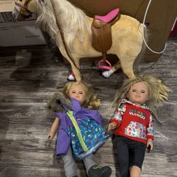 My Life Dolls And Horse