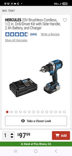 Hercules Drill & Driver Combo Kit 