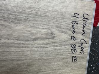 88 sf brown grey LVP flooring SUPER DEAL